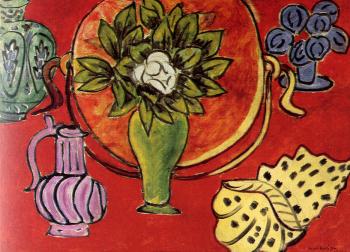 still life with a magnolia